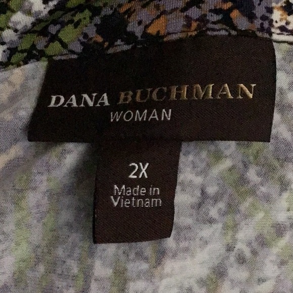 Dana Buchman Blouse 2X - Picture 4 of 6
